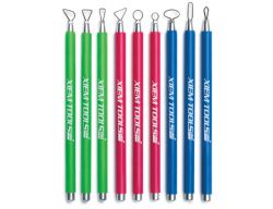 Xiem Mini Ribbon Sculpting Tool Set D - (9 tools)