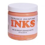 AMACO Ceramic Ink-90 - Bright Orange - Matte - 8oz.