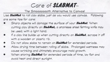 Slab Mat - 12" x 14" - Economy Single